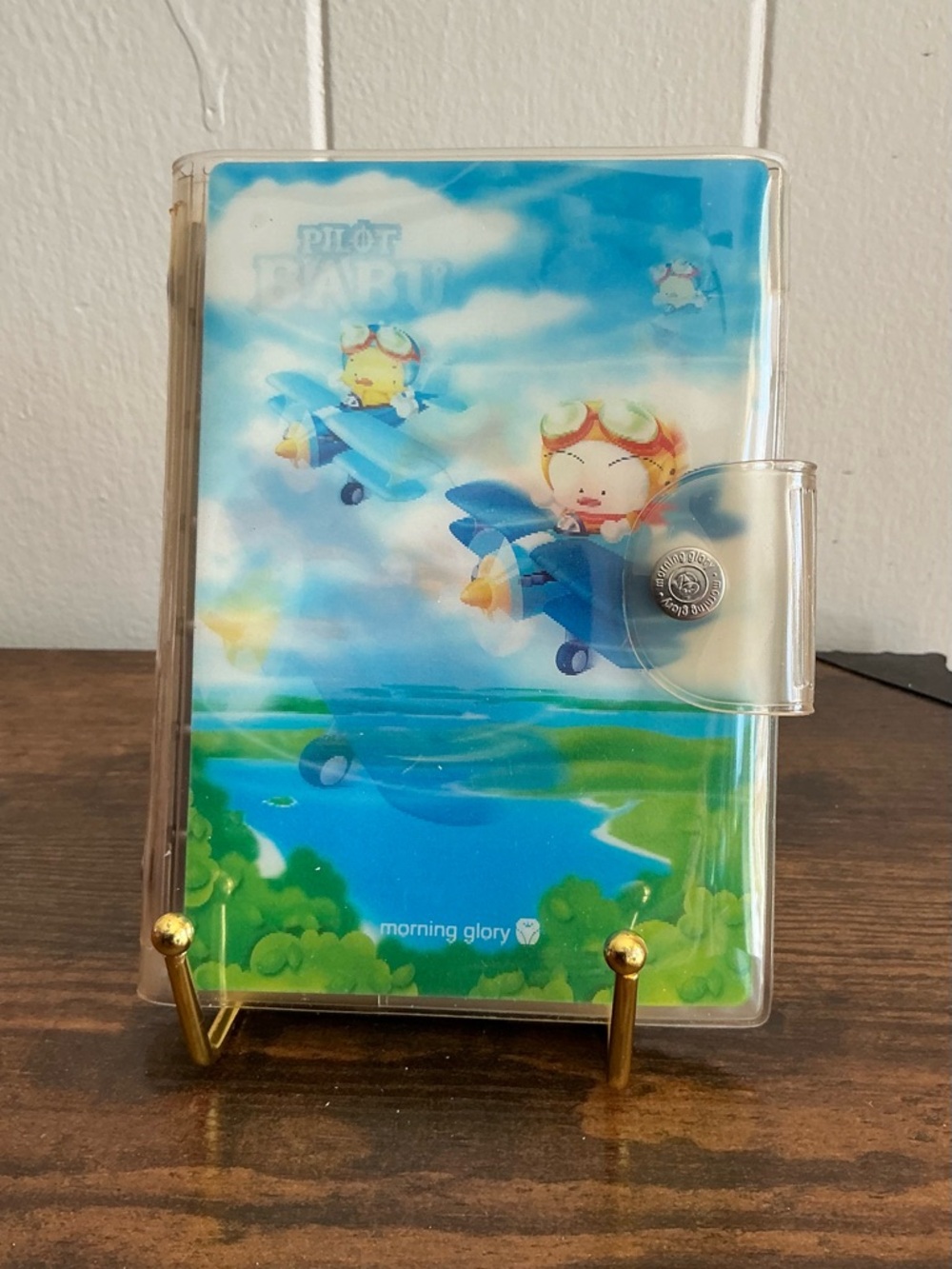 A Rare Vintage Pilot Babu Bear Hologram Morning Glory Snap Daily Planner Journal